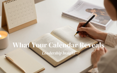 What Your Calendar Reveals